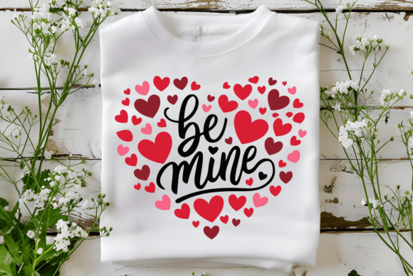 Be Mine, Valentines Svg Design