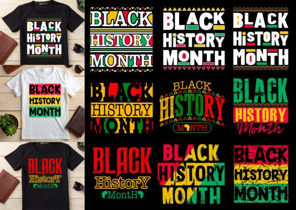 Black History Month SVG Vector Graphics