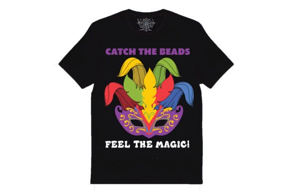 Catch the Beads, Feel the Magic: Graphics & T-Shirt Designs