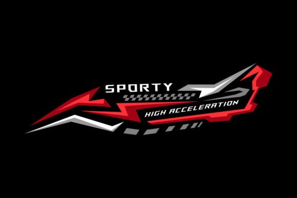 Decal Sticker Race Sport Wrap Template