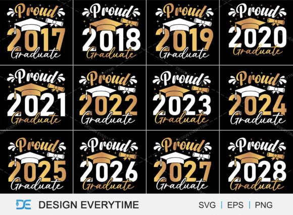Graduation Scale-Up Design SVG Bundle