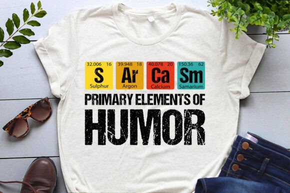 Primary Elements of Humor Sarcasm Graphics